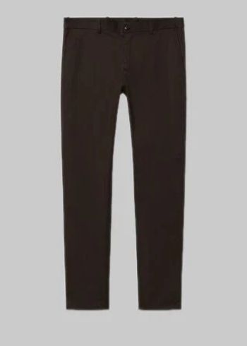 Skinny Chino Pants Mango Color Red wine