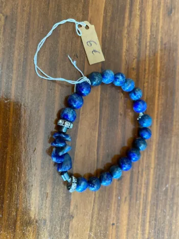 Bracelet en lapis lazuli