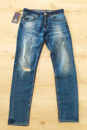 Jean 👖 homme slim bleu Stonag taille 40 W30 L32 Kaporal