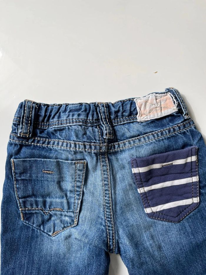 Short en jean garçon 24 mois tao - photo numéro 4