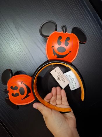 Ears serre-tête serre tête tête oreille Mickey Minnie Citrouille Pumpkin halloween Shangai Disneyland Disney