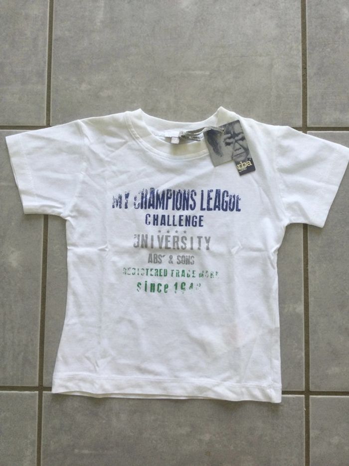 T shirt blanc Absorba
