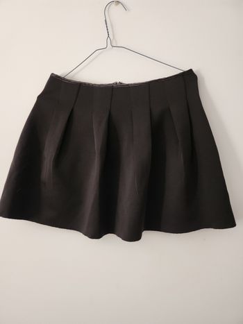 Jupe plissée noir