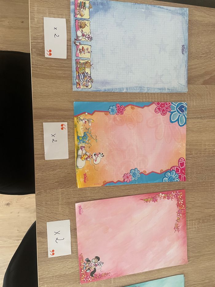 Lot 13 feuilles diddl