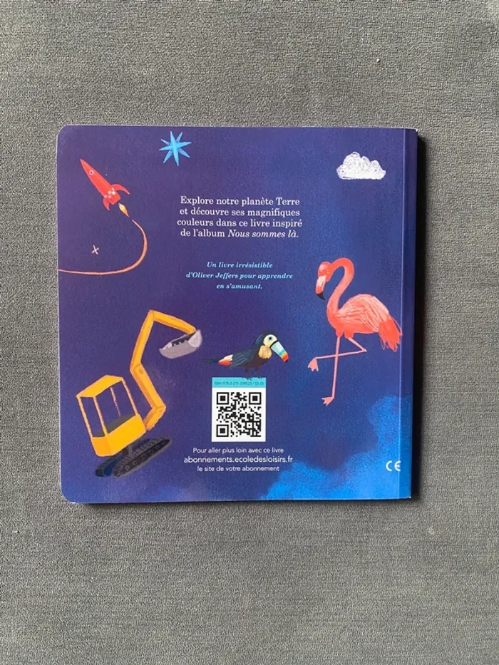 Le livre des couleurs Oliver Jeffers école des loisirs - photo numéro 2