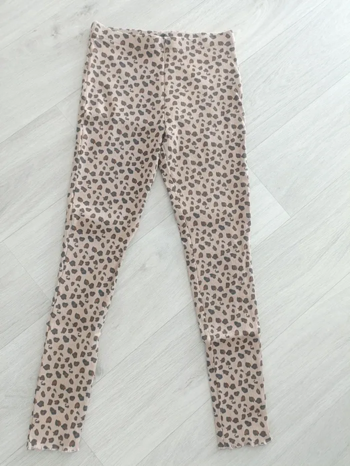 Legging enfant léopard