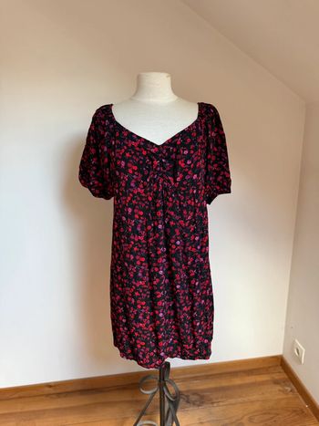 Superbe robe fluide fleurie en viscose neuve Promod 🌸 44