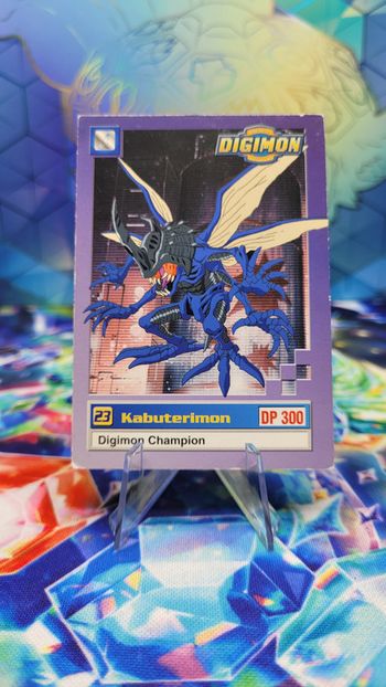 Carte Digimon Kabuterimon 25/34 Édition Série TV