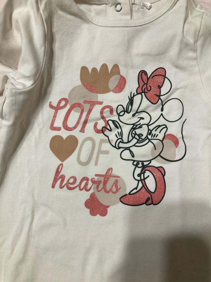Lot de 3 tee shirt manches longues bébé  fille - photo numéro 4