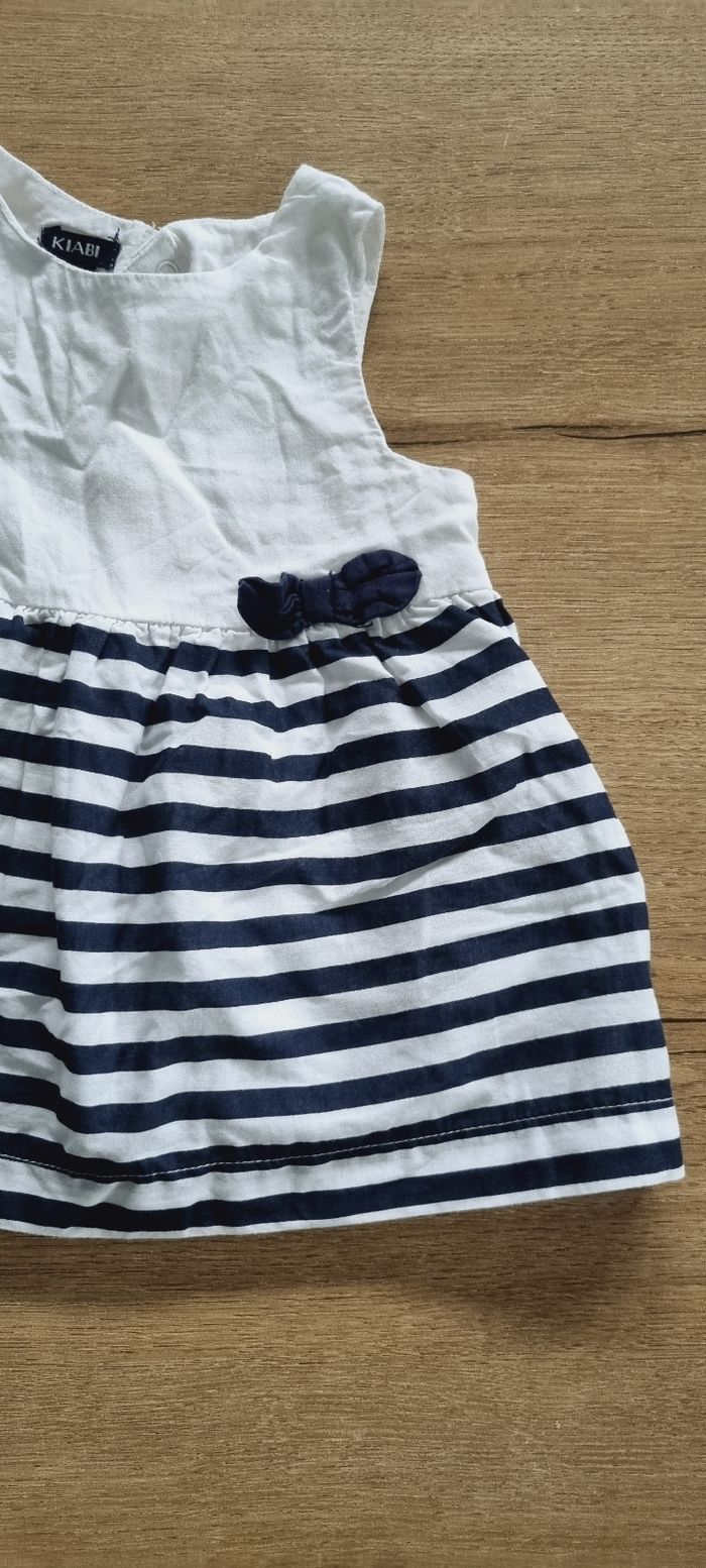 Robe rayée Kiabi 3 mois - photo numéro 2