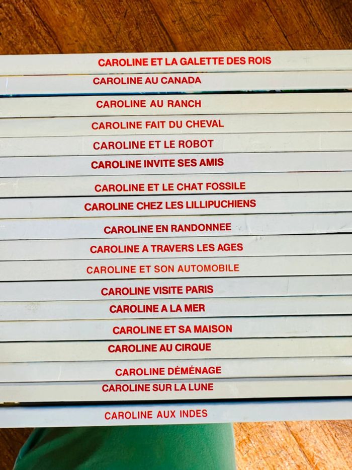 Lot superbe de 18 livres Caroline complets bon état Pierre Probst albums - photo numéro 6