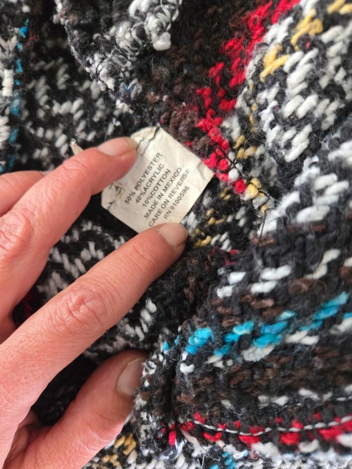 Poncho homme taille L - photo numéro 4