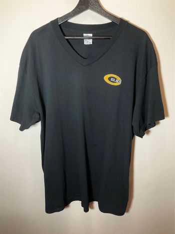 T-shirt noir col v pour homme Celks taille XL 352