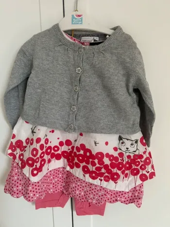 Ensemble robe short et gilet