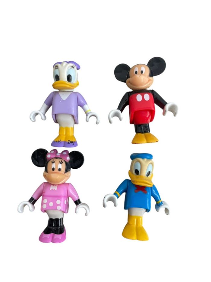 Lot de 4 figurines Disney Mickey Brio