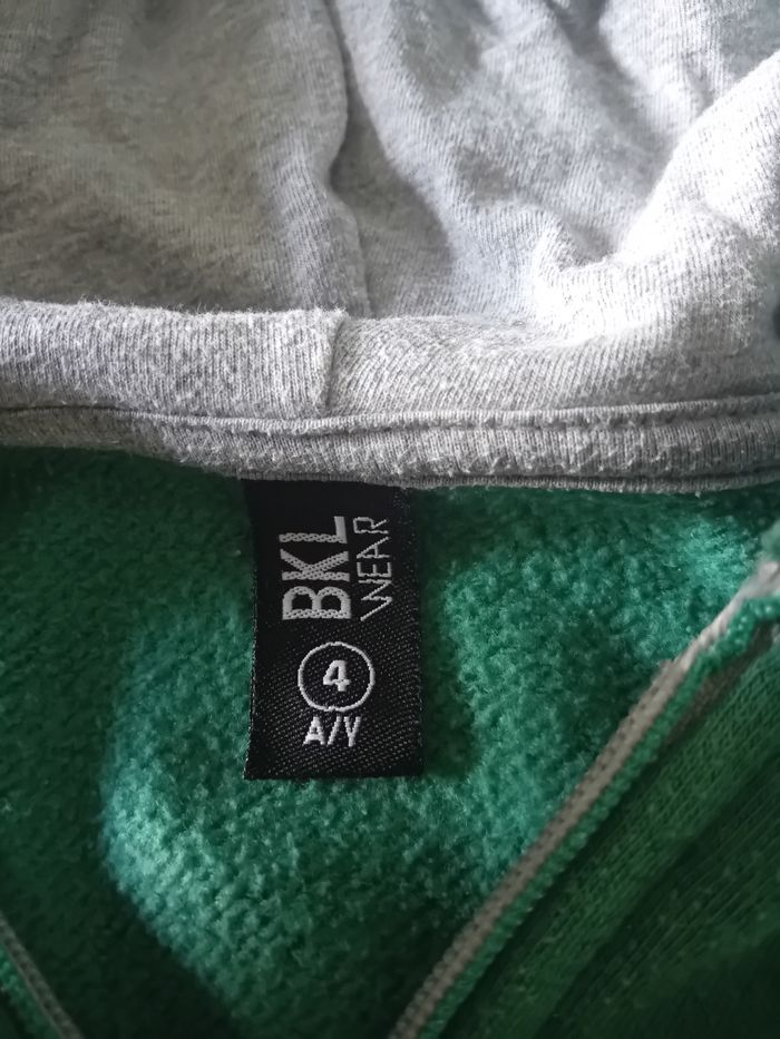 Veste verte à capuche BKL Wear - photo numéro 4