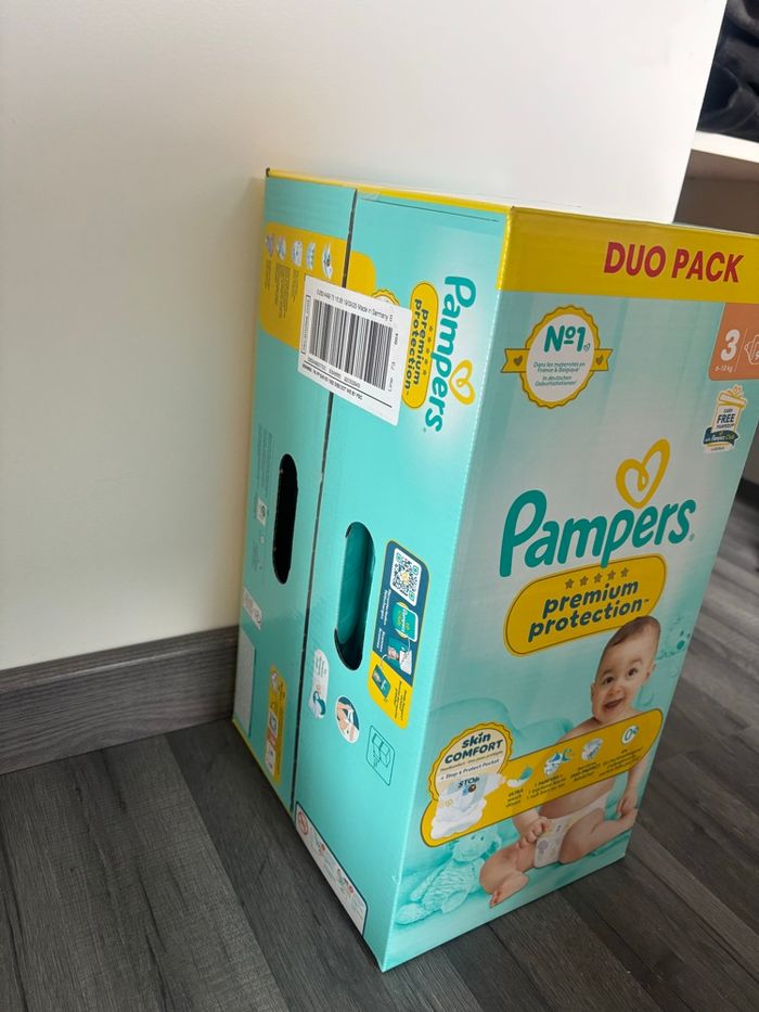 Pampers prenium protection taille 3 - photo numéro 3