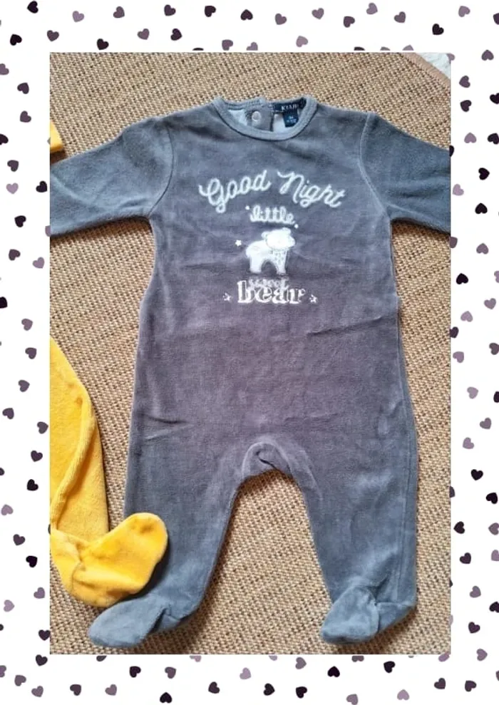 Petits pyjamas garçon en 3M - photo numéro 4