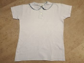 Polo bleu ciel 8 ans Jacadi