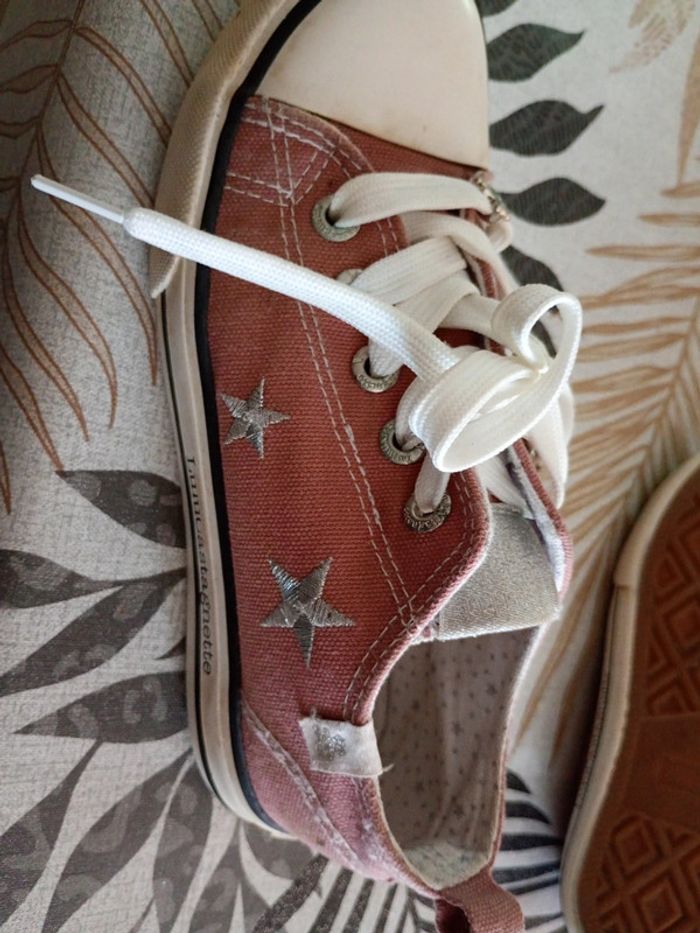 Basket style converse motif étoiles 33 Lulu Castagnette - photo numéro 9