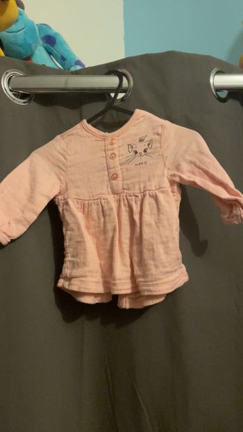 Haut/robe bébé fille