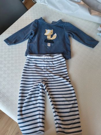Pyjama velours