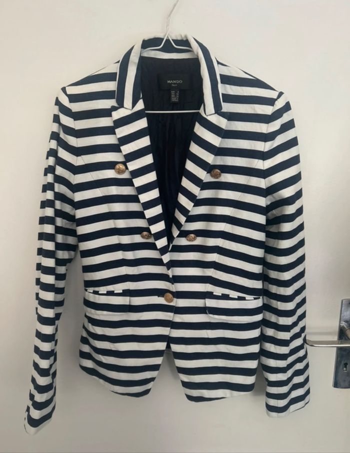 Blazer style marin Mango taille s - photo numéro 6