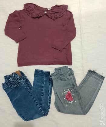 Orchestra Dpam H&M Lot 2 jeans et pull