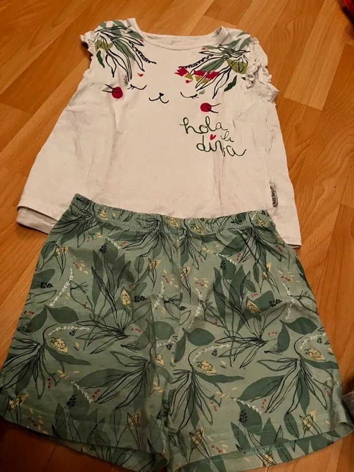 Pyjama été fille 6 ans petit béguin