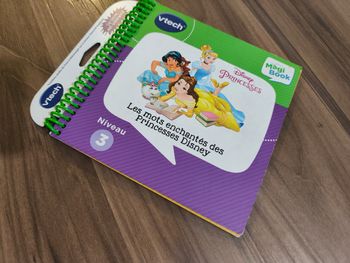 Livre magibook les mots enchantés des princesses Disney