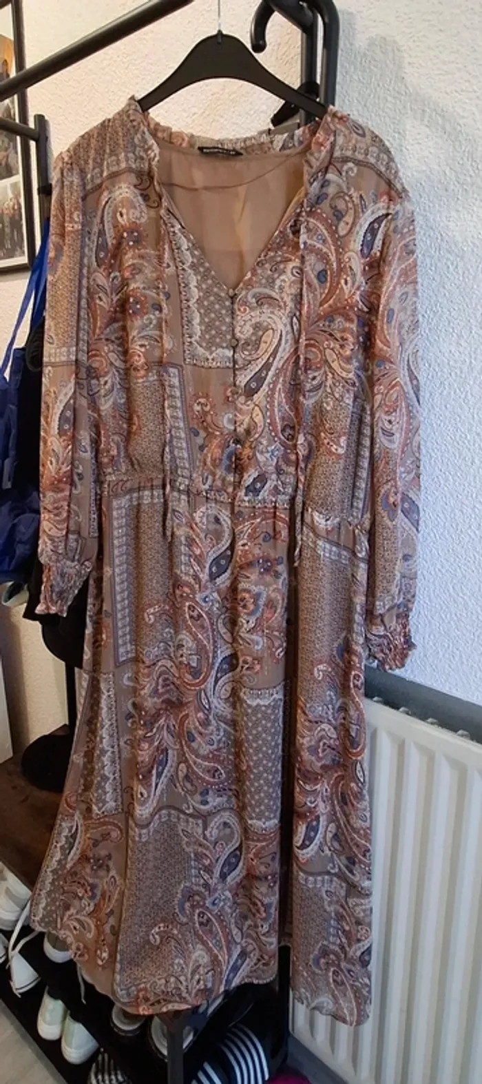 Robe longue doublée