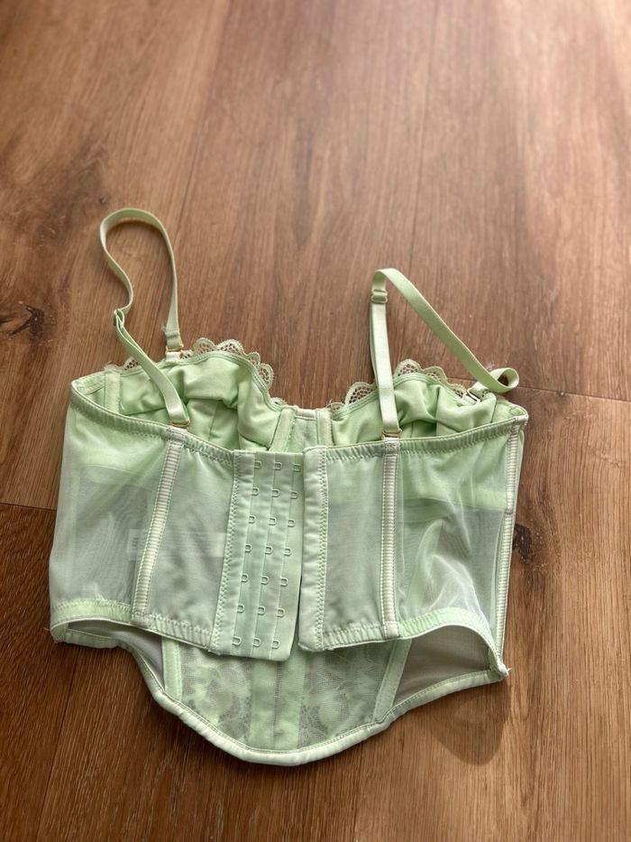 Haut corset vert primark - photo numéro 7