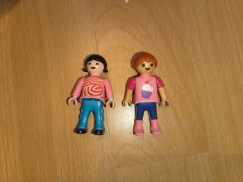Lot de 2 petites filles Playmobil