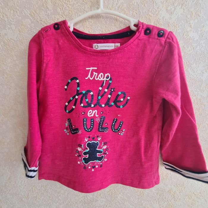 Tee-shirt manches longues lulu castagnette