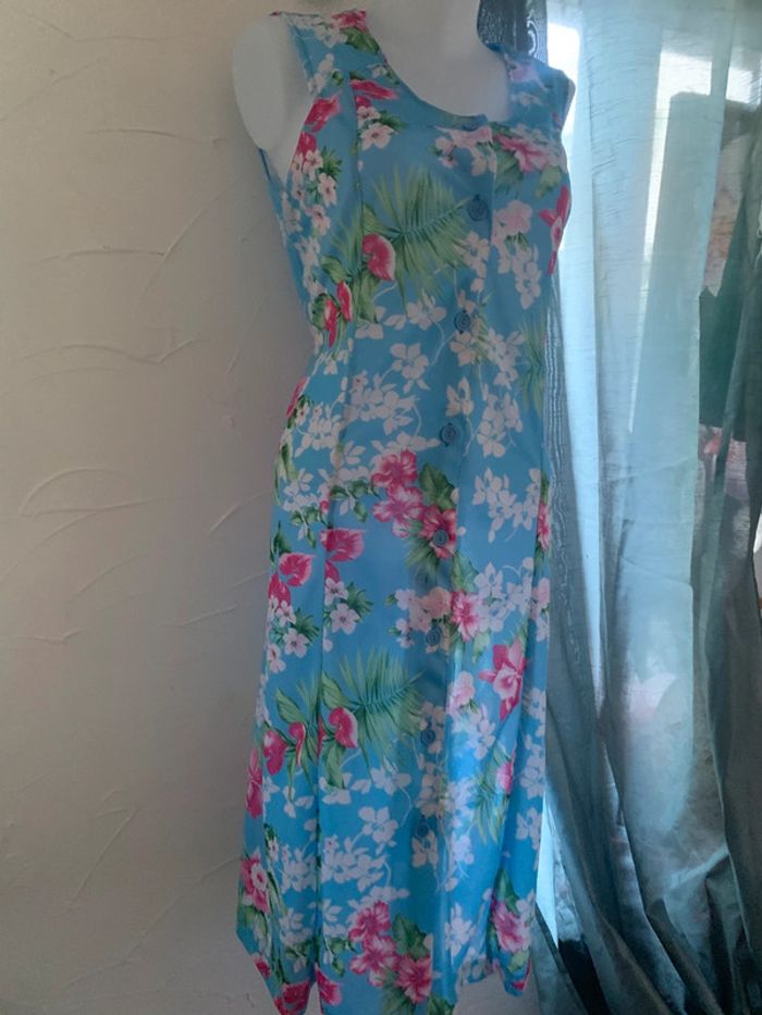 Robe vintage longue Damarr taille 44 manches courtes - photo numéro 4