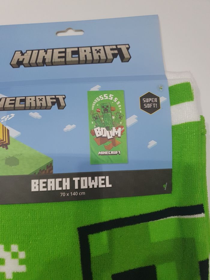 Drap.de bains minecrat - photo numéro 2