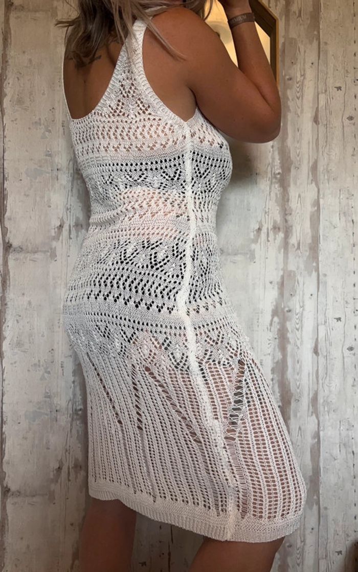 Robe crochet taille L - photo numéro 2