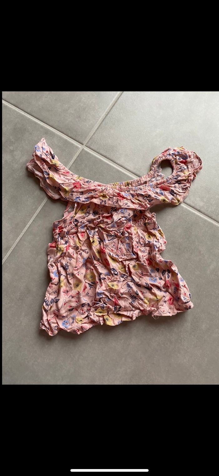 Haut à fleurs 36 mois - photo numéro 8