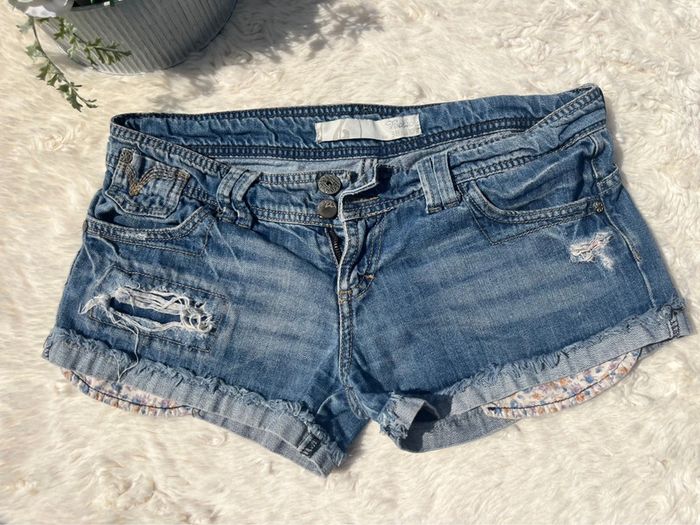 Shorty destroy taille basse Y2K - photo numéro 2