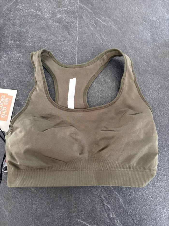 👙Brassière sport - taille Xs/s - les girls les boys - neufavec étiquette - photo numéro 6