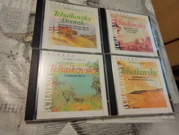 4 CD musique classique "Tchaikovsky"