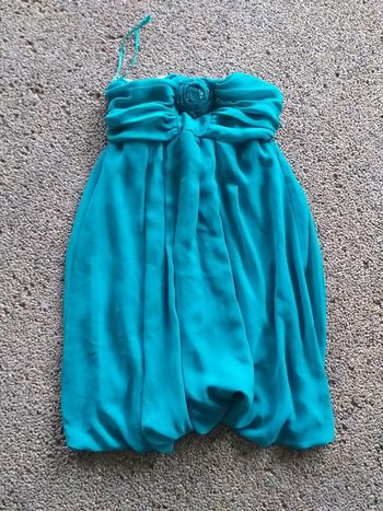 Top bandeau vert émeraude taille 38