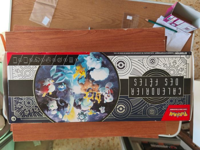 Calendrier des fêtes de l'avent pokémon neuf scellé Noël 2023 - photo numéro 2