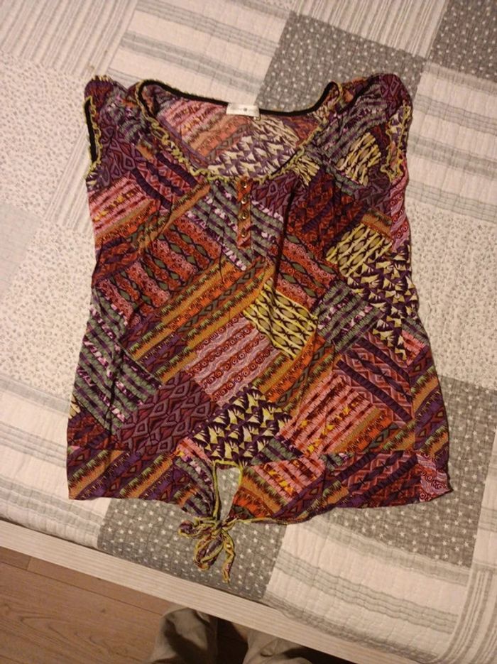 T-shirt cache cache femme taille 1 (36) en excellent état