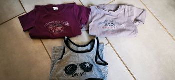 Lot de maillots de corps 8 ans