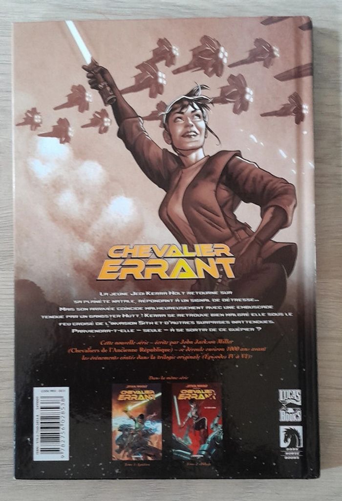 BD star wars chevalier errant 2. Déluge - photo numéro 3