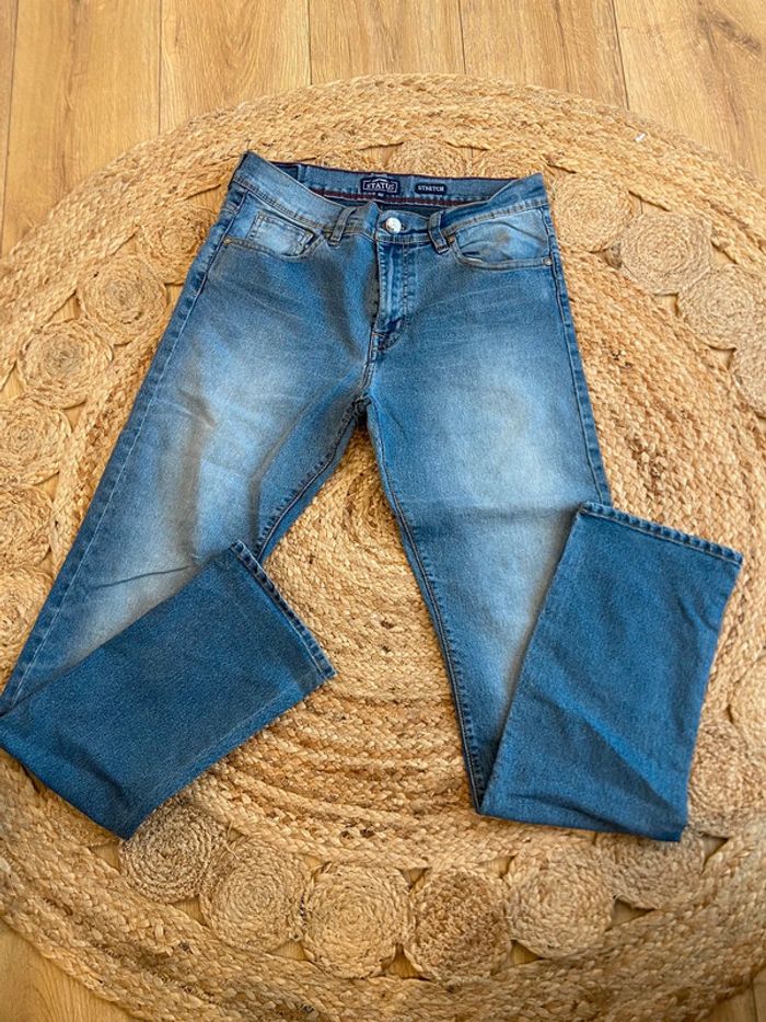 Jeans homme taille 40 stretch Status
