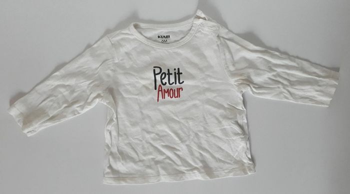 Lot de 3 T-Shirts 6 mois Kiabi - photo numéro 2