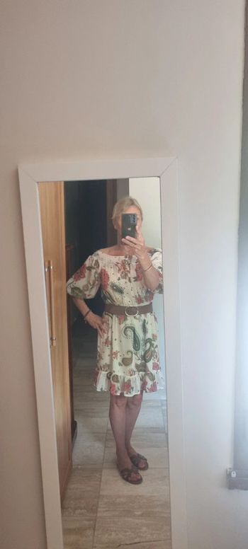 Robe imprimée fleurs 🌸