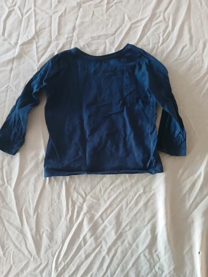 Tee-shirt manche longue 9-12 mois - photo numéro 3